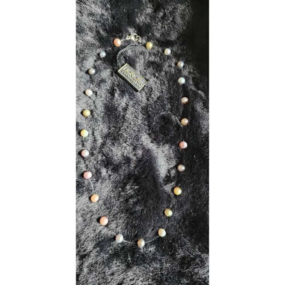 Honora Multi Colored Culture Pearl Necklace